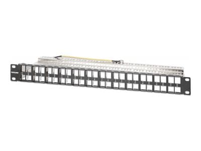 INT 48-Port Patchpanel unbestückt 1 HE