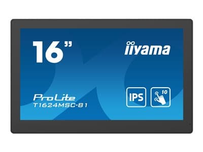 IIYAMA 39.5cm (15,6) T1624MSC-B1 16:9 M-Touch HDMI+USB