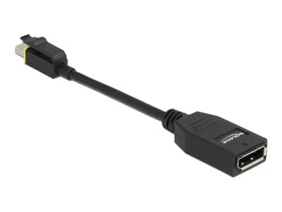 DELOCK mini DP 1.4 > DP Adapter mit Einrastfunktion 8K 60Hz