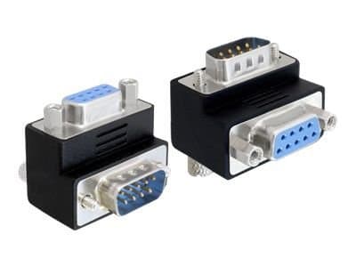 DELOCK Adapter D-Sub9 -> D-Sub9 St/Bu 90° Winkel