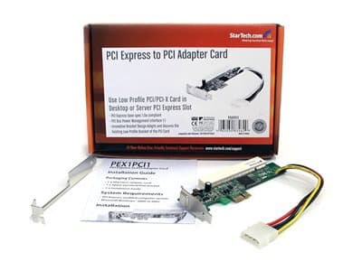 STARTECH PCIe to PCI Adapter Card