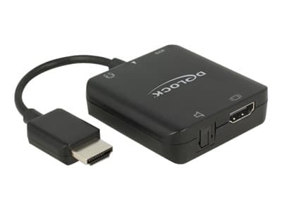DELOCK HDMI Audio Extraktor 4k 60Hz kompakt