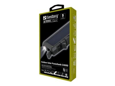SANDBERG Outdoor Solar Powerbank 24000