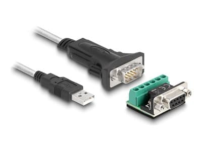 DELOCK Adapter USB 2.0 Typ-A zu 1 x Seriell RS-422/485 Stec.