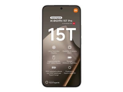 Xiaomi 15T Pro 512GB DS Grey 6.8 EU 5G (12GB) Android