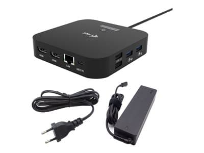 I-TEC USB-C Dual HDMI DS + Charger