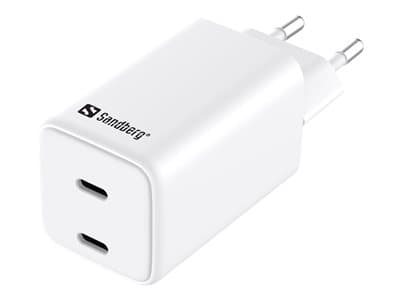 SANDBERG AC Charger Dual USB-C PD65W EU