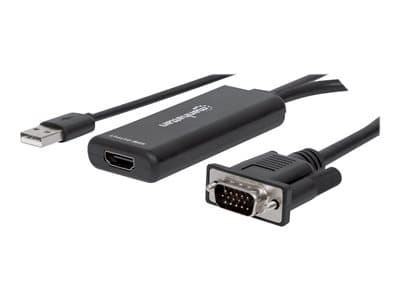 MANHATTAN VGA und USB auf HDMI Konverter