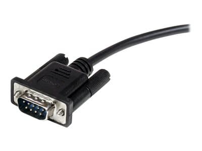 STARTECH 0.5m BK DB9 Serial Cable M/F
