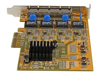 STARTECH 4 Port PCIe GbE Netzwerkkarte