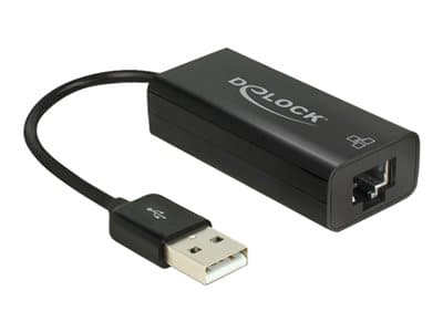DELOCK USB Adapter A -> RJ45 St/Bu