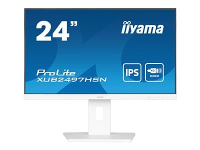 IIYAMA 60,5cm (23,8) XUB2497HSN-W2 16:9 HDMI+DP+USB-C Lift
