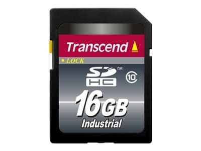 TRANSCEND 16GB SDHC Card Class10 IND.