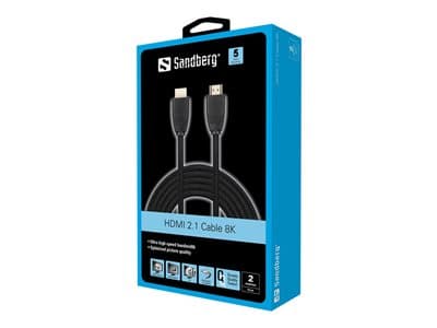 SANDBERG HDMI 2.1 Cable 8K 2m