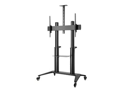 ROLINE LCD-/TV-Rollständer bis 140 kg sw