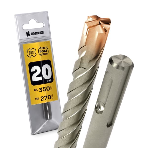 1x Bohrer SDS Plus Schaft - Ø:20 mm - GL: 350 mm