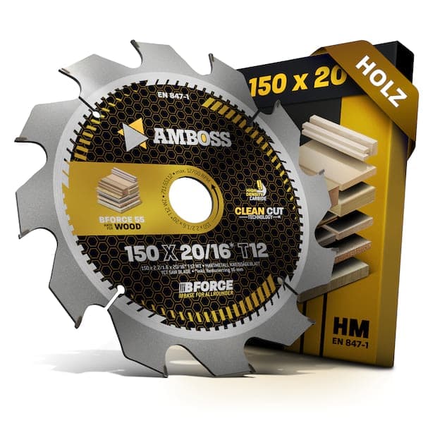 HM Kreissägeblatt - 150 x 2.2/1.6 x 20 Z12 WZ