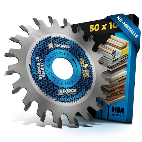 HM Kreissägeblatt - 50 x 1.9/1.1 x 10 Z20 TF