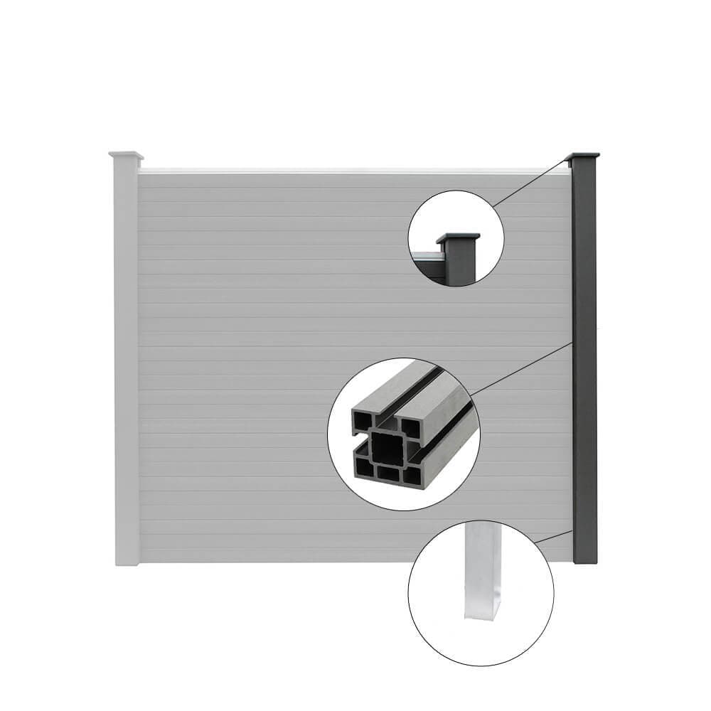 Home Deluxe WPC valla de privacidad CALLADO - Posts