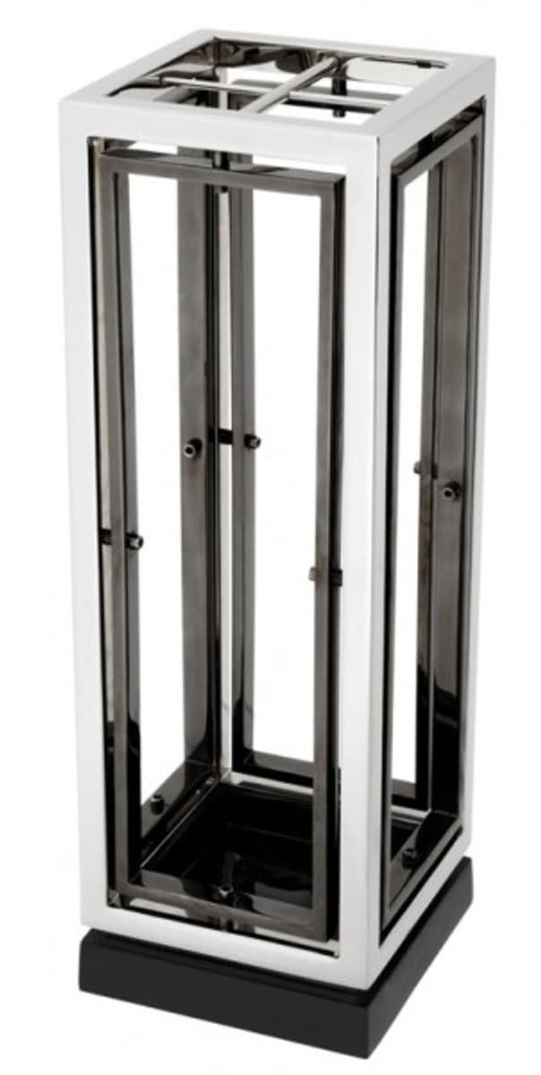 Casa Padrino Luxus Schirmständer New York Nickel Finish - Hotel Interior Luxus Kollektion