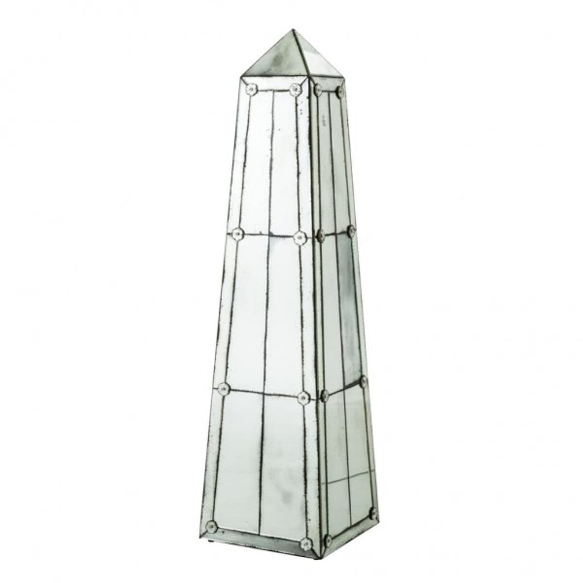 Riesige Casa Padrino Luxus Obelisk Skulptur Antik Stil Spiegelglas - Hotel Einrichtung - Luxus Dekoration