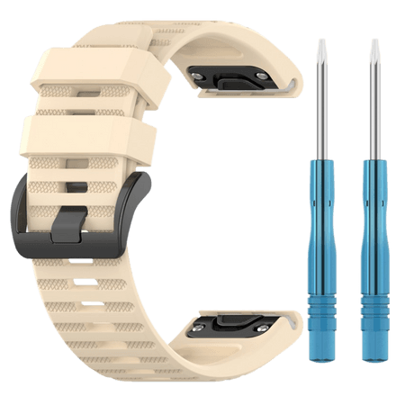 Garmin Fenix 6 hihna 22 mm beige
