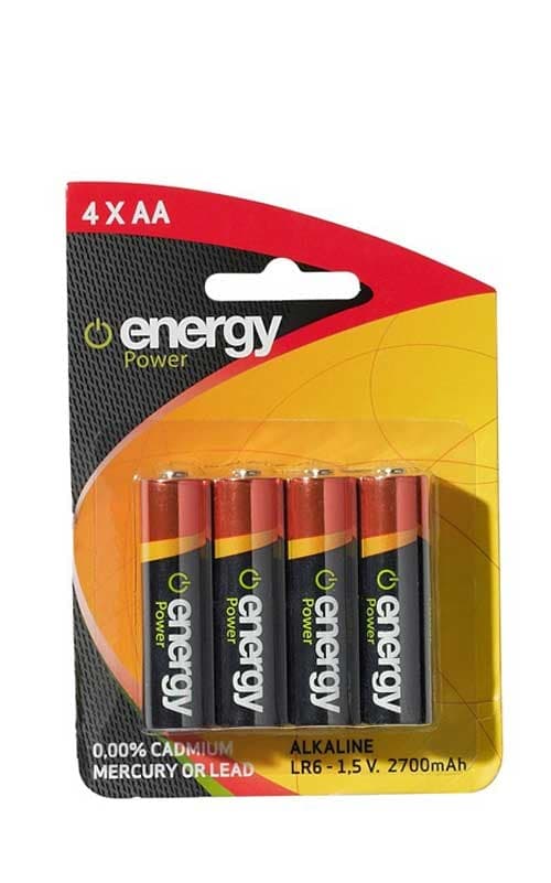 Energy Power 4xAA alkaliparisto