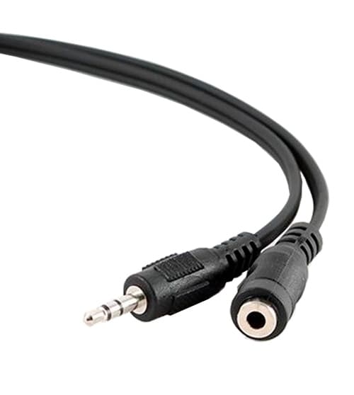 Iggual Audio Jack kaapeli 3.5 mm (uros/naaras) 1 5m