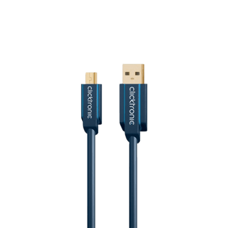 Clicktronic USB 2.0 - USB-A Mini-B - 3 m - 3 m