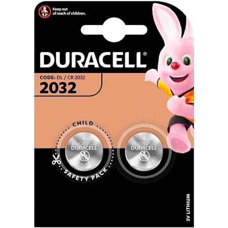 Duracell CR2032 litium-nappiparisto - 2 kpl.