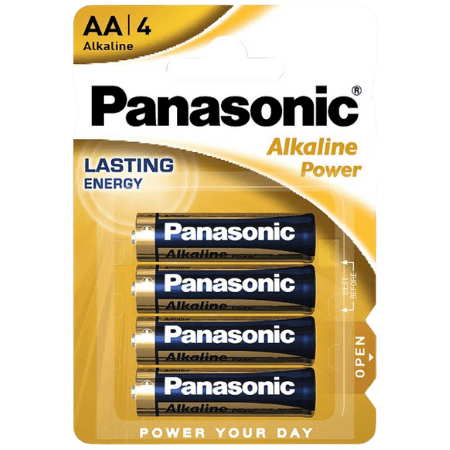 Panasonic alkaliparistot 4xAA