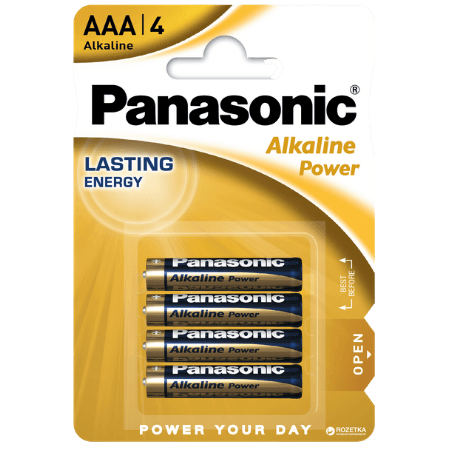 Panasonic alkaliparistot 4xAAA