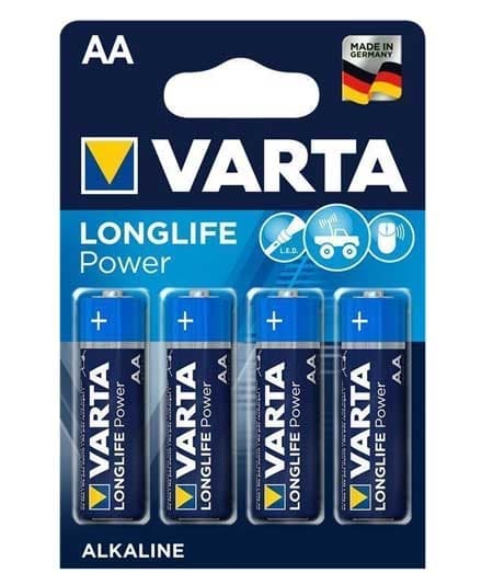 Varta Longlife Power AA paristot - 4 kpl