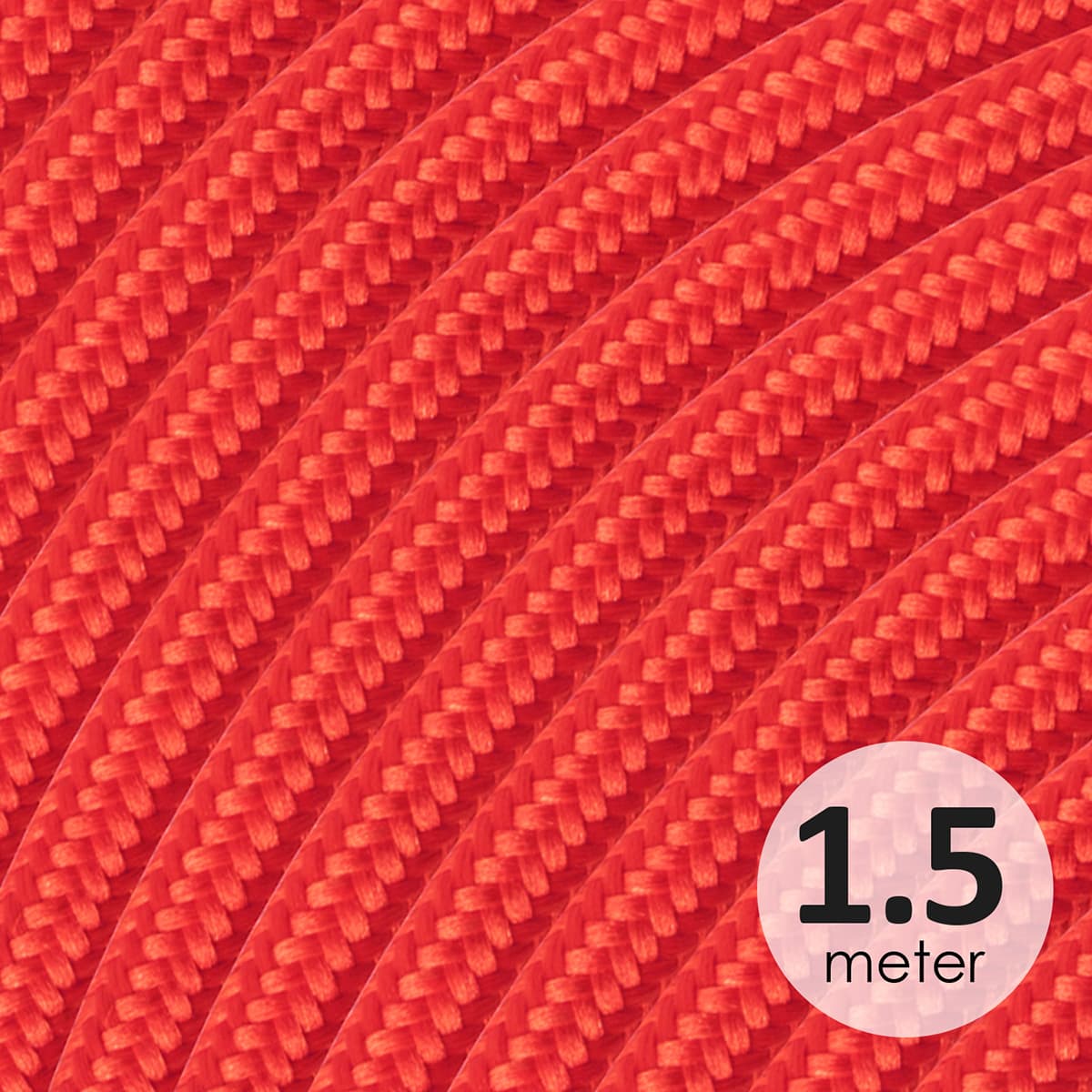 Home sweet home strijkijzersnoer 1,5 meter - rood