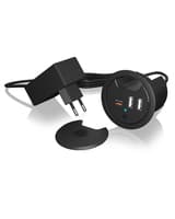 ICY BOX USB Tischladegerät mit Power Delivery & Quick Charge
