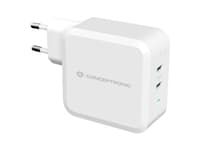 Conceptronic ALTHEA 2-Port 100W GaN USB-C PD-Ladegerät