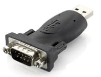 Equip 133382 Kabeladapter USB A RS-232 Schwarz