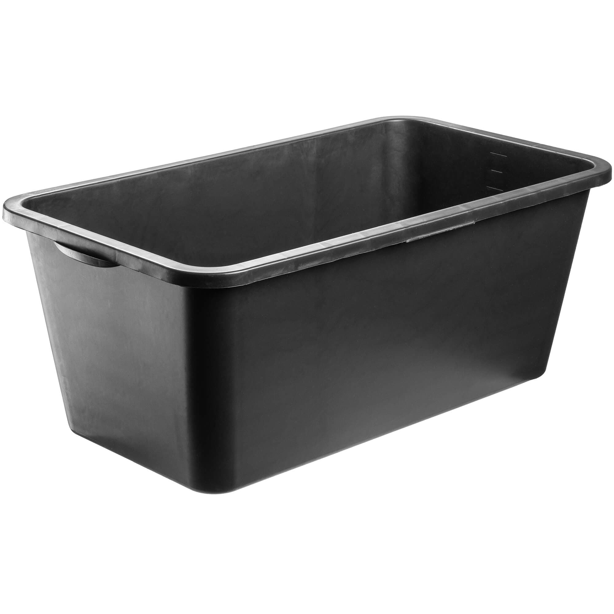 Kastra budowlana prostokątna Isna 60L, czarna