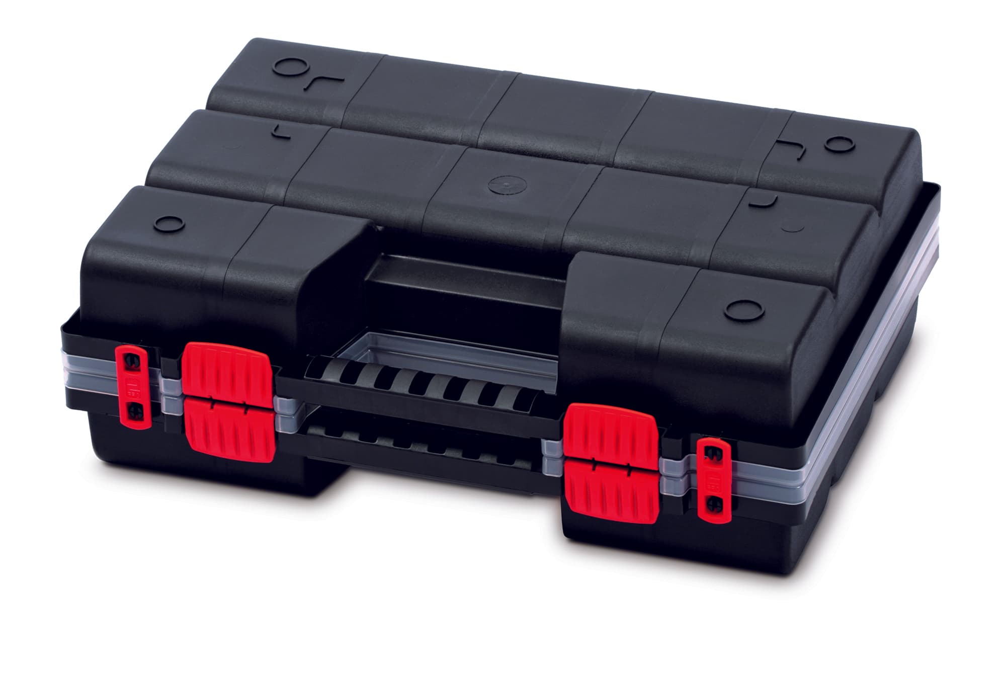 KISTENBERG Organizer narzędziowy Nor DUO 40 wysoki S - KNOS403015 - czarny