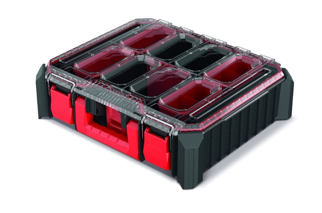 KISTENBERG Organizer narzędziowy CMX 45 B wysoki - KCX454015B - czarny