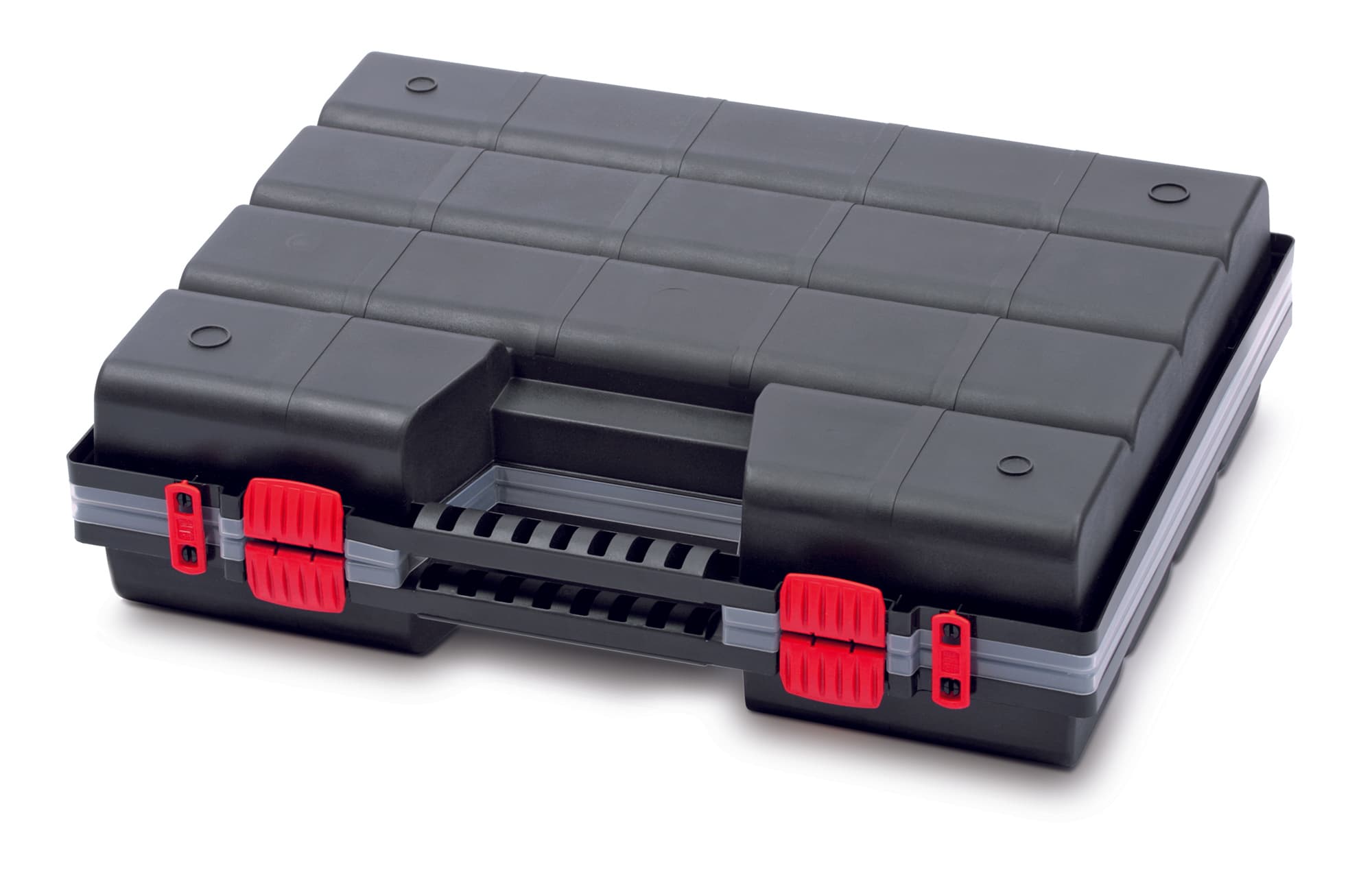 KISTENBERG Organizer narzędziowy Nor DUO 50 wysoki S - KNOS504015 - czarny