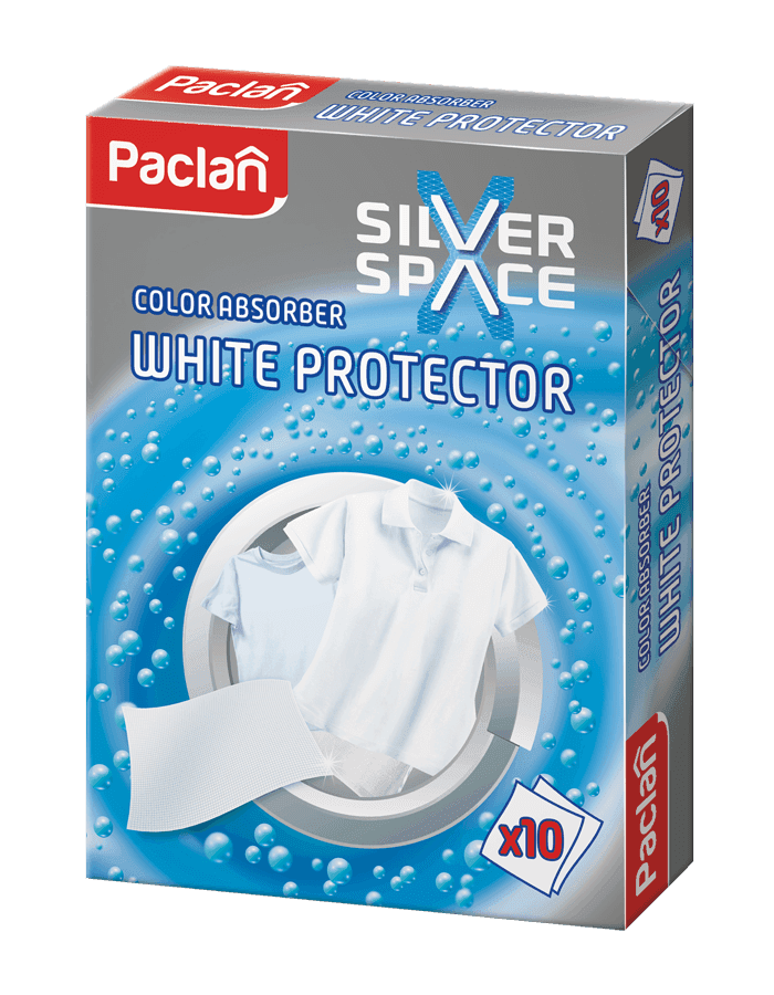 Paclan Silver Space Color Absorber Chusteczki do prania białego 10 szt.