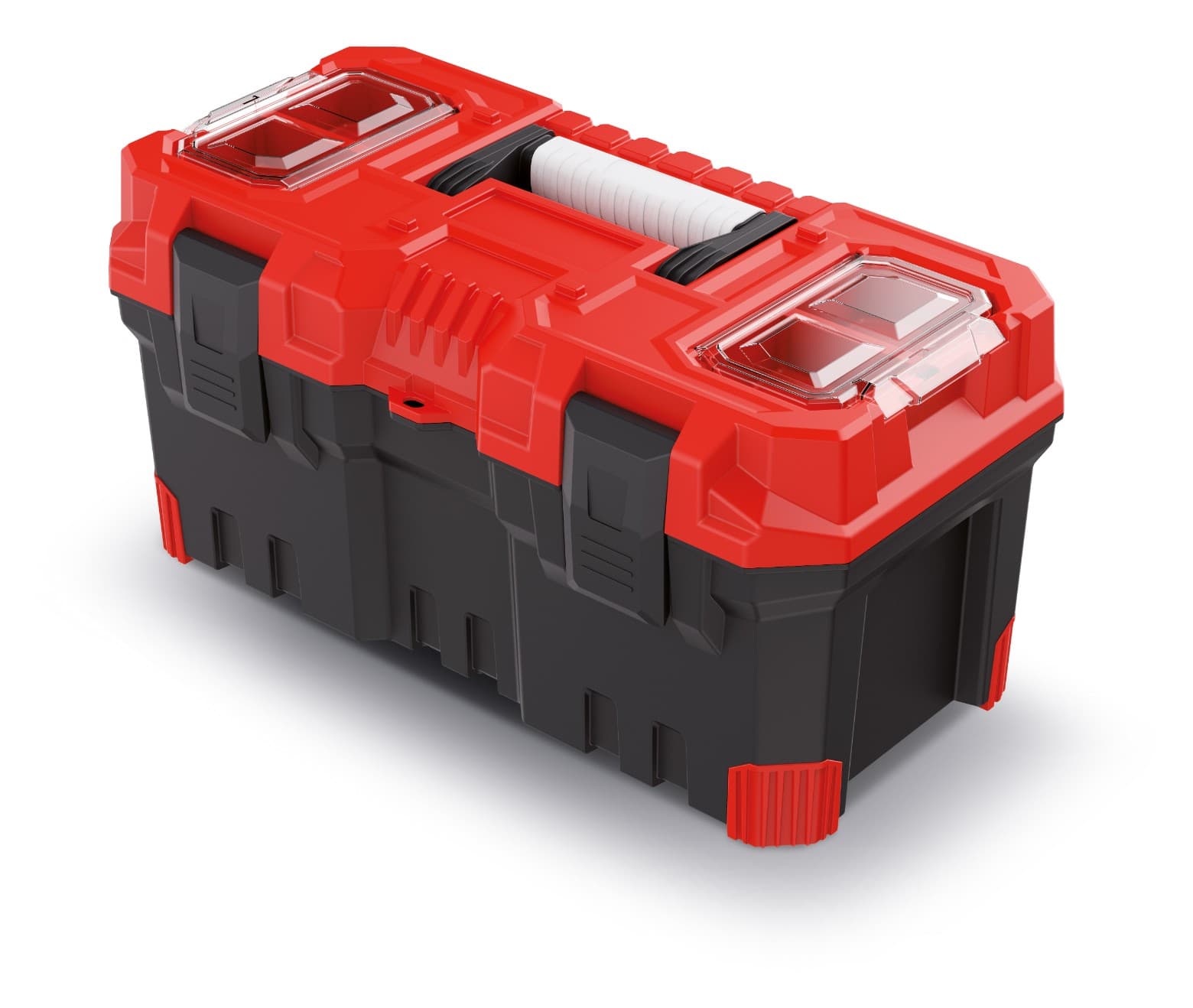 KISTENBERG Skrzynka narzędziowa Titan PLUS 55 22 - KTIP5530 - czerwony