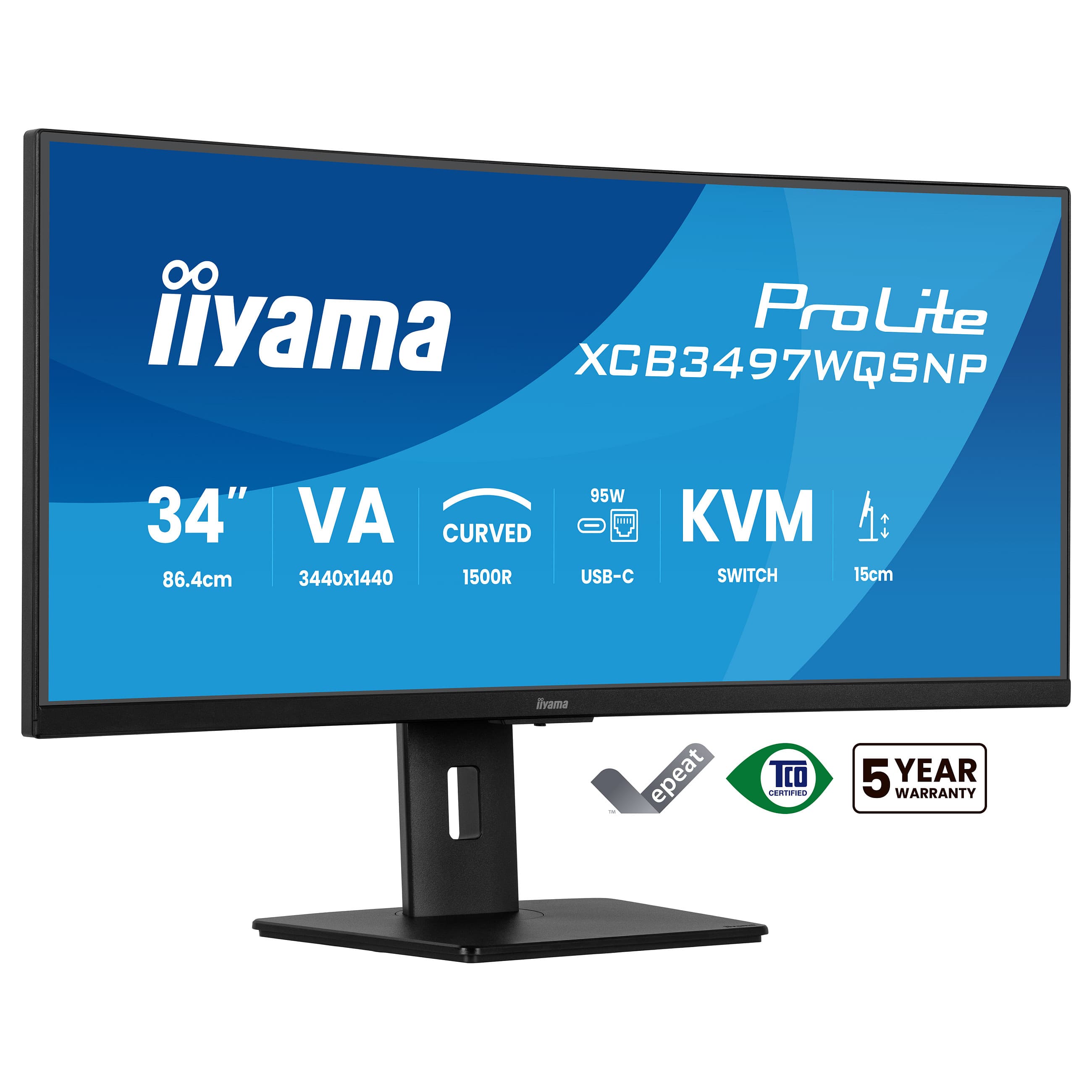 iiyama ProLite XCB3497WQSNP-B1 computer monitor