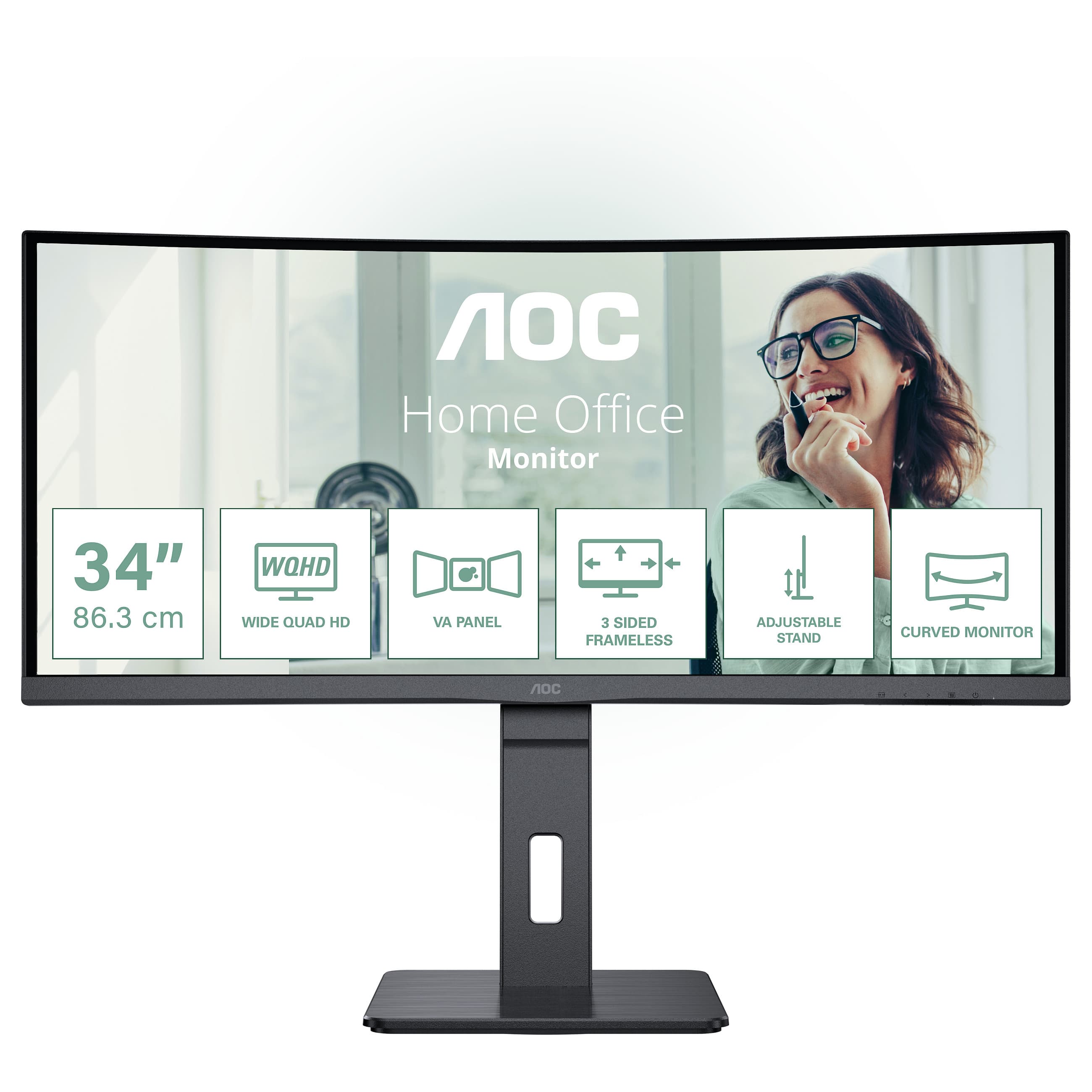 AOC CU34P3CV computer monitor
