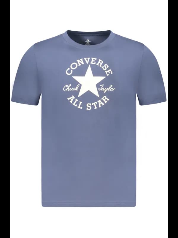 Converse Kinder Kurzarmshirt Blau, Größe 13-15A
