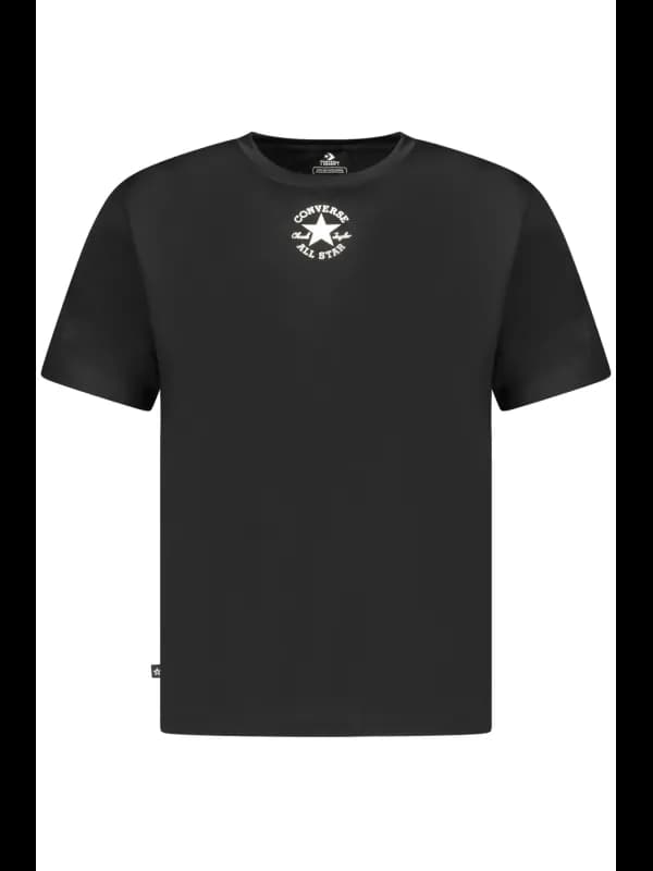 Converse Kinder Schwarz Kurzarm TShirt 9CD891_NE023, Größe 13-15A