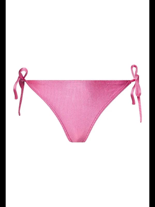 Calvin Klein Rosa Bikini-Slip mit Druckmuster und Anpassbare, Größe M