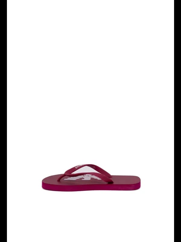 Emporio Armani Underwear Armani Sommer Pantoletten Damen Rot, Größe 38