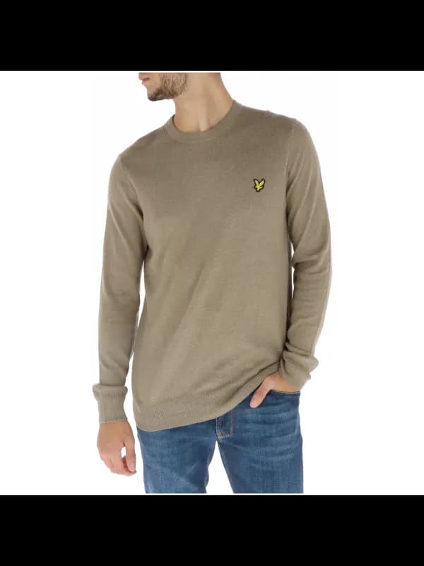 Lyle & Scott Lyle Scott Herbstpullover Braun 70% Baumwolle 3, Größe XL